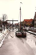 Canal gelé de Papenburg