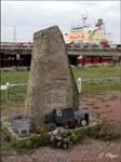 Stèle à la mémoire des marins du Princess Irène